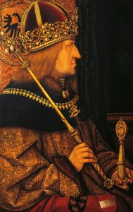 Portrait de Frédéric III (Le Pacifique) - Hans (after) Burgkmair