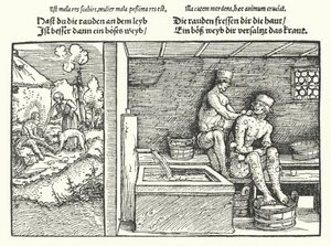 La gale - Hans (after) Burgkmair