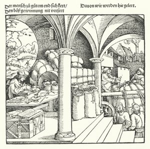Le Marchand Prudent - Hans (after) Burgkmair
