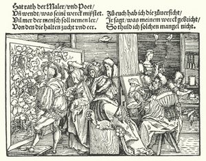 Les peintres - Hans (after) Burgkmair