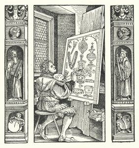 Le peintre de bijoux - Hans (after) Burgkmair