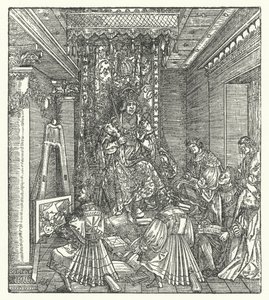 Le Prince avec les Proclameurs de sa Gloire - Hans (after) Burgkmair