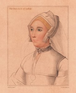 Catherine Brandon, duchesse de Suffolk (1812) (gravure)