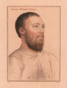 Charles Wingfield du château de Kimbolton (1812) (gravure)