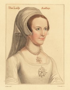 Elizabeth, deuxième épouse de Thomas Audley (gravure)
