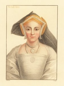 Frances Howard, comtesse de Surrey, 1812 (gravure) - Hans (after) Holbein the Younger
