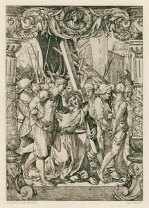 Jésus-Christ, montée au Calvaire - Hans (after) Holbein the Younger