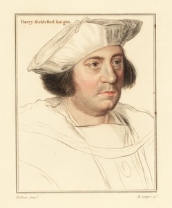 Sir Henry Guldeford, Maître des Chevaux (1812) (gravure) - Hans (after) Holbein the Younger