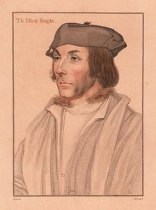 Sir Thomas Elyot, diplomate et érudit anglais, 1812 - Hans (after) Holbein the Younger