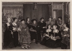La Famille de Sir Thomas More - Hans (after) Holbein the Younger