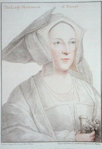 La Marquise de Dorset (1481-1535) gravée par Francesco Bartolozzi (1727-1815) 1795 - Hans (after) Holbein the Younger