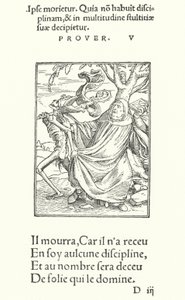 Le Seigneur Abbé (gravure) - Hans (after) Holbein the Younger