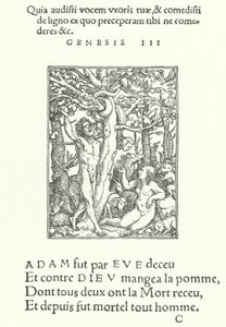 La Tentation - Hans (after) Holbein the Younger