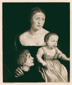 La femme de Holbein - Hans (after) Holbein the Younger