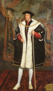 Thomas Howard, troisième duc de Norfolk, portant le collier de la Jarretière - Hans (after) Holbein the Younger