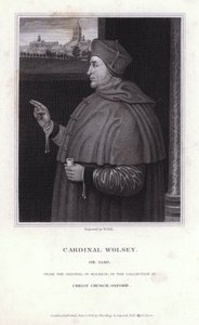 Thomas Wolsey, homme politique anglais, archevêque et cardinal de l
