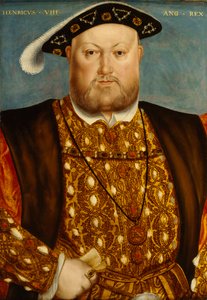 Henri VIII - Hans (studio of) Holbein The Younger