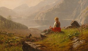 Le dimanche de la laitière - Hans Andreas Dahl
