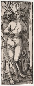 Adam et Ève - Hans Baldung