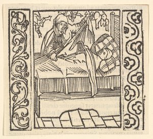 Prendre soin des morts, illustration de Speculum Passionis - Hans Baldung