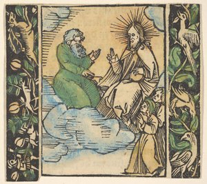 Illustration du Beschlossen Gart des Rosenkranz Mariae - Hans Baldung