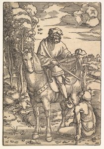 Saint Martin à Cheval - Hans Baldung