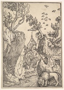 Saint Jérôme dans le désert, vers 1511