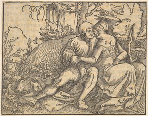 Le Sixième des Dix Commandements, de Die zehe gebot - Hans Baldung