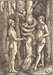Adam et Ève avec le Serpent - Hans Baldung Grien