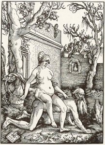 Aristote et Phyllis - Hans Baldung Grien