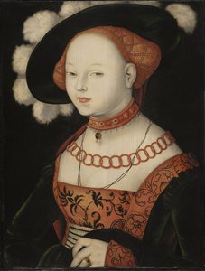 Allemand : Bildnis einer Dame Portrait of a Lady - Hans Baldung Grien