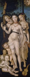 French : La jeunesse (Les trois grâces) Harmony, or The Three Graces - Hans Baldung Grien
