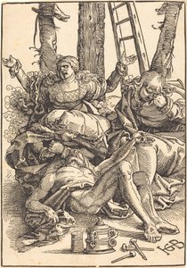 Lamentation pour le Christ - Hans Baldung Grien