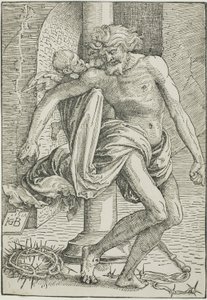 Homme de douleurs devant la colonne - Hans Baldung Grien