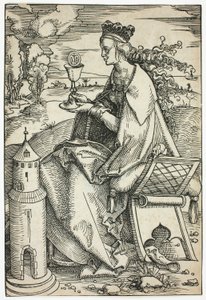 Sainte Barbe - Hans Baldung Grien