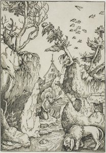 Saint Jérôme dans le désert - Hans Baldung Grien