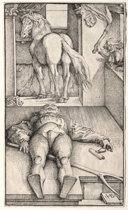 Le Cavalier ensorcelé, 1544 - Hans Baldung Grien