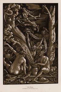 Le sabbat des sorcières - Hans Baldung Grien