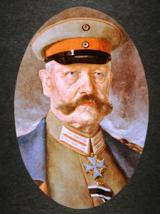Maréchal de camp allemand Paul von Hindenburg - Hans Best
