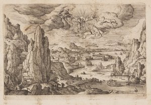 Planche 27, tirée de Paysages avec scènes de l