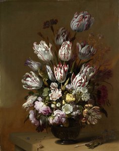 Nature morte florale - Hans Bollongier