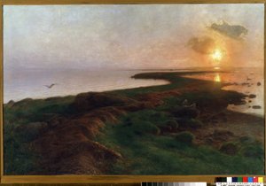 Coucher de soleil sur le lagon - Hans Brasen