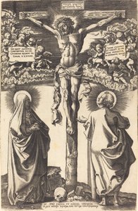 Christ en croix avec la Vierge et Saint Jean