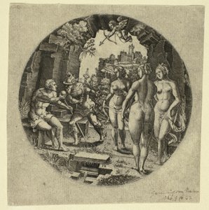 Le Jugement de Pâris - Hans Brosamer
