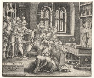 Samson et Dalila - Hans Brosamer