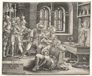 Samson et Dalila - Hans Brosamer