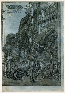 Saint Georges à cheval, 1508 - Hans Burgkmair