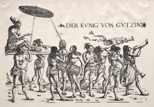 Le roi de Cochin - Hans Burgkmair