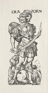 Les Sept Vices : Colère - Hans Burgkmair