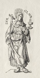 Les sept vertus : Foi - Hans Burgkmair